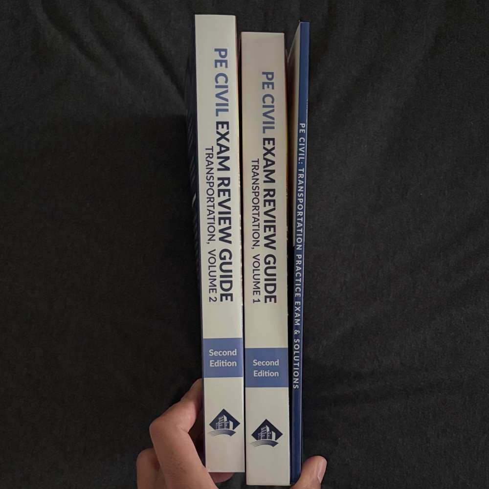 PE Civil Exam Review Guide Set - Picture 2 of 2